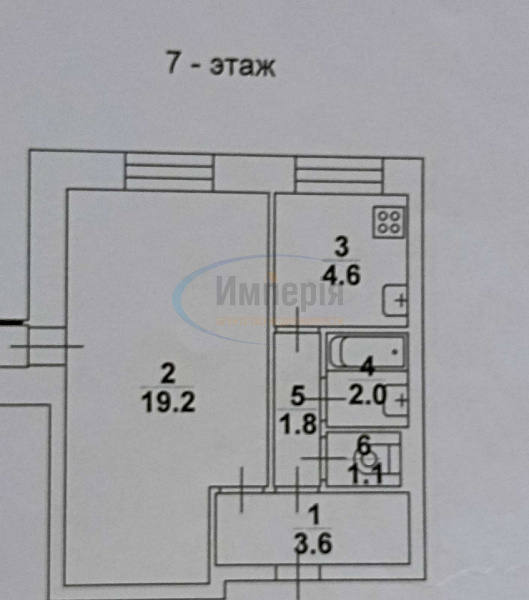 1-к квартира, 32 кв.м., Октябрьский, Большая Садовая улица, 95