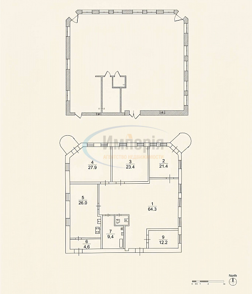 3-к квартира, 193 кв.м. (№22273)